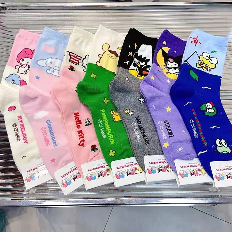 Kawaii Hello Kitty Socks | Peaches Premium Store