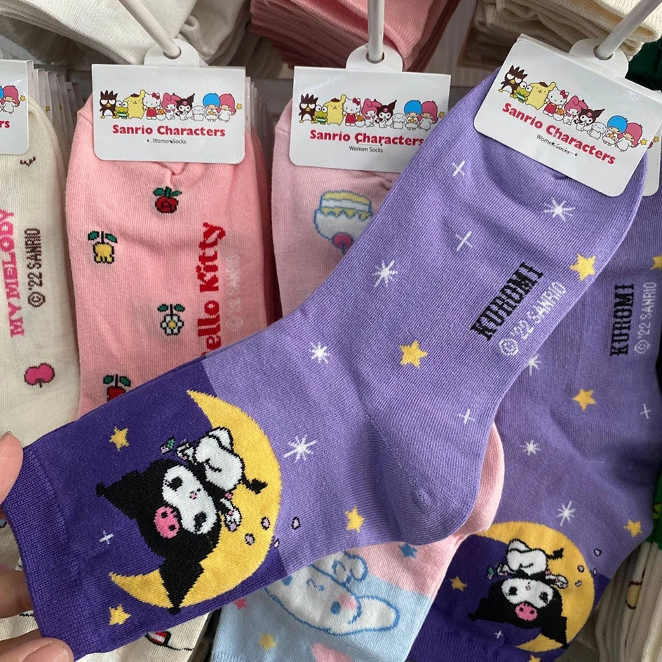 Kawaii Hello Kitty Socks | Peaches Premium Store